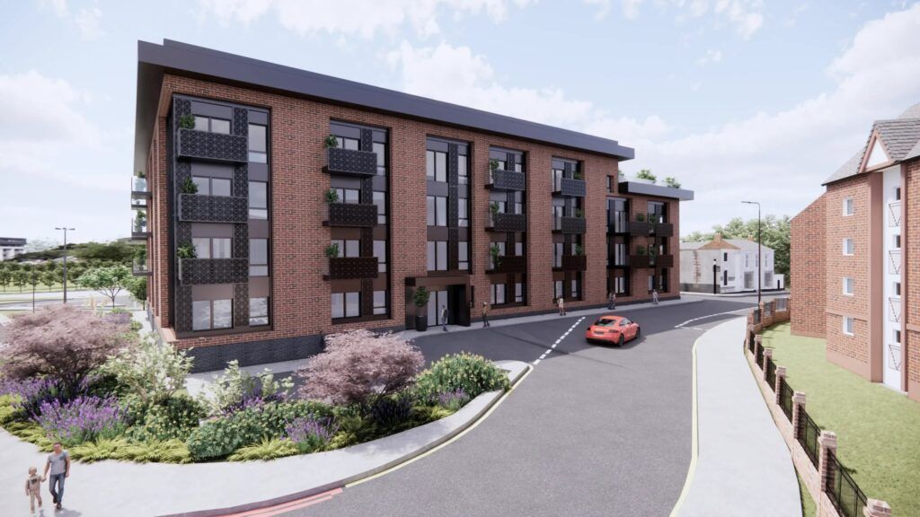 Contemporary Residential Development, Walsall, Birmingham – W1 Design