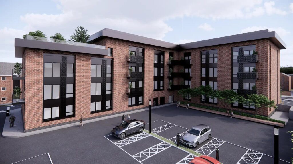Contemporary Residential Development, Walsall, Birmingham – W1 Design