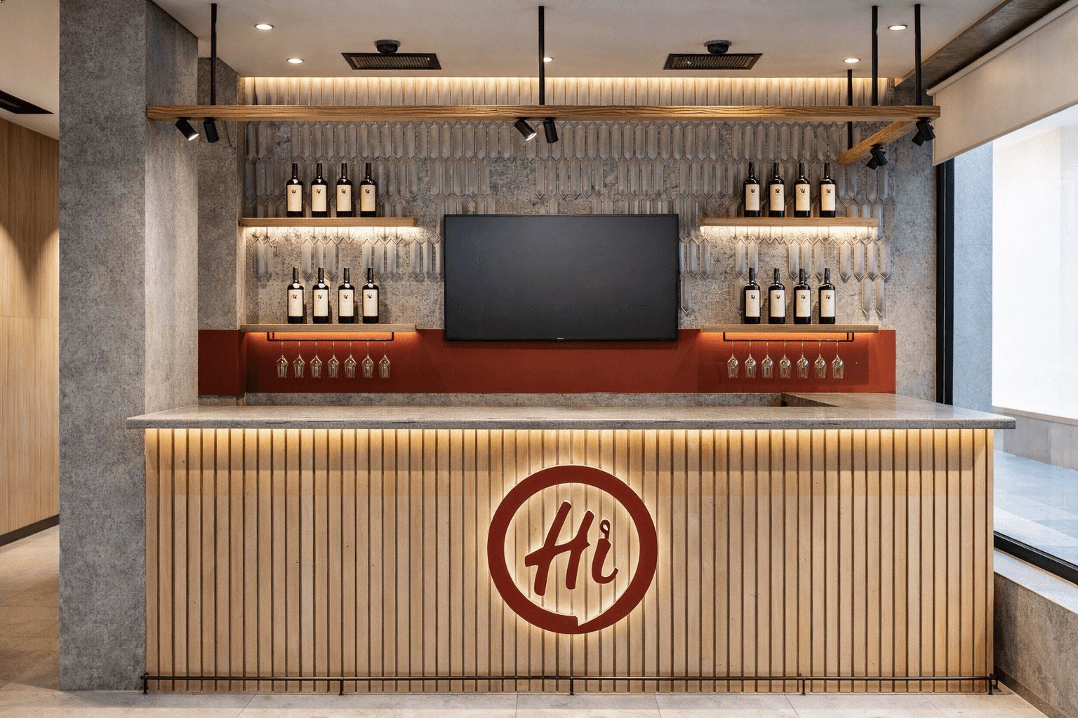Haidilao Hot Pot, Gran Vía, Madrid – W1 Design