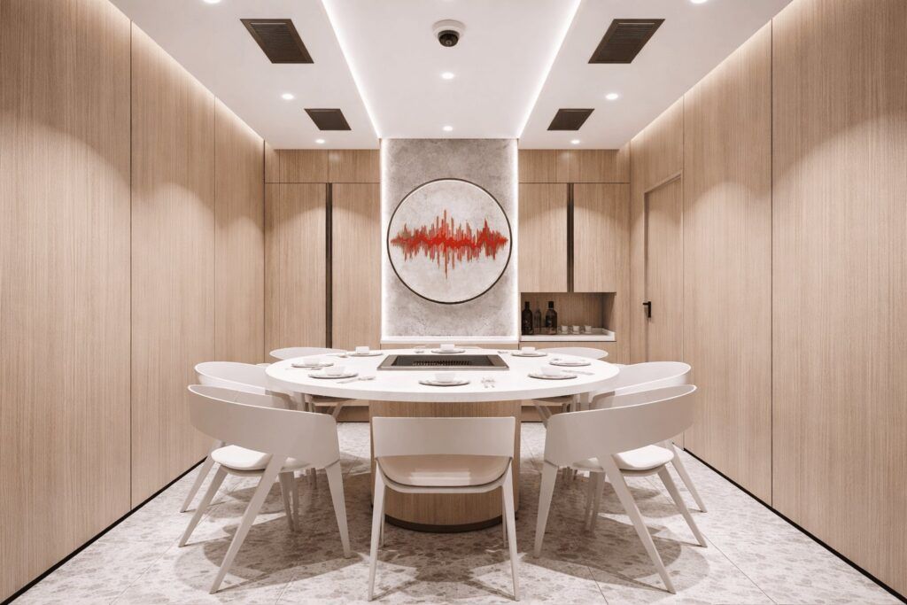 Haidilao Hot Pot, Gran Vía, Madrid – W1 Design