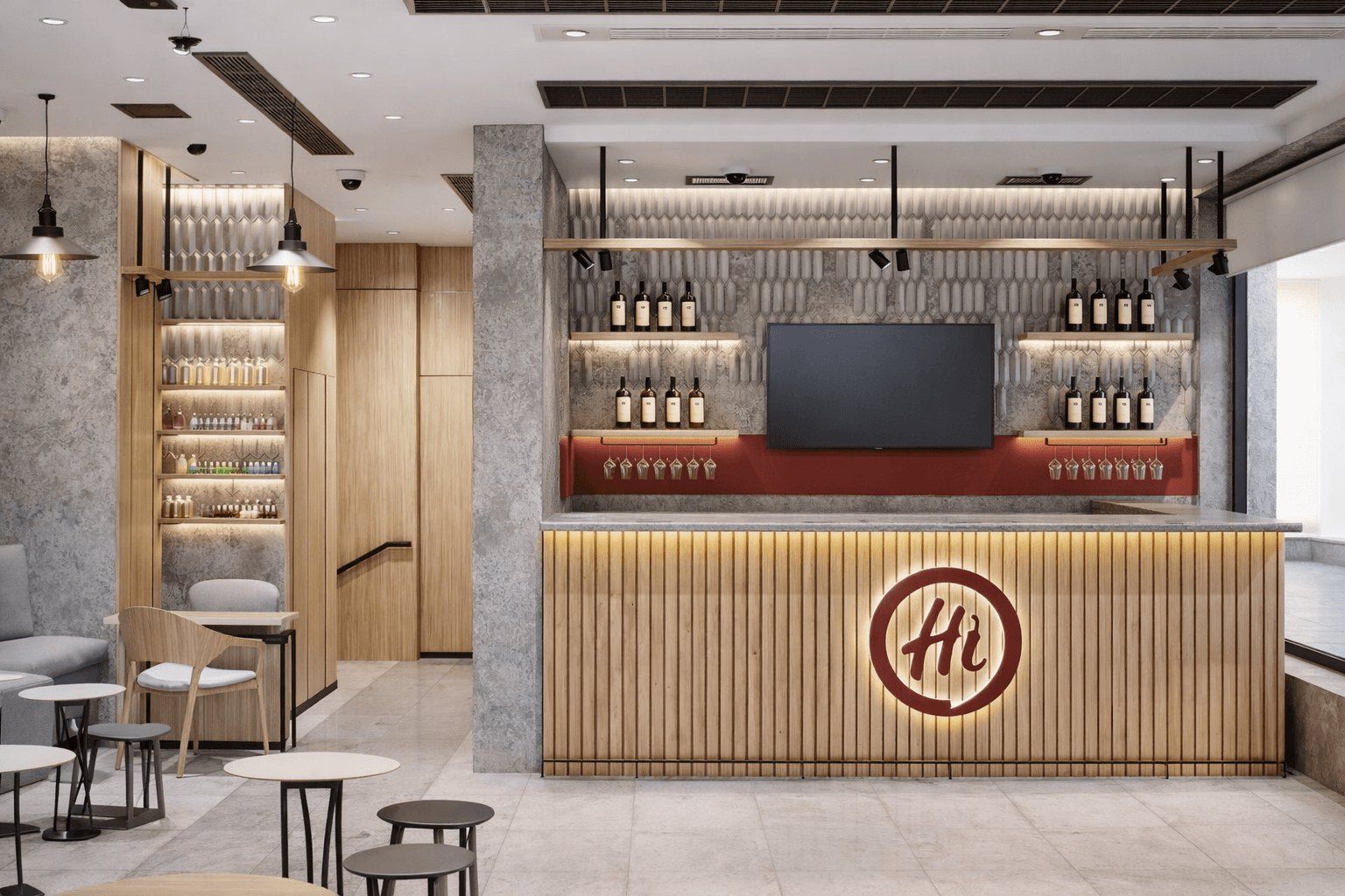 Haidilao Hot Pot, Gran Vía, Madrid – W1 Design
