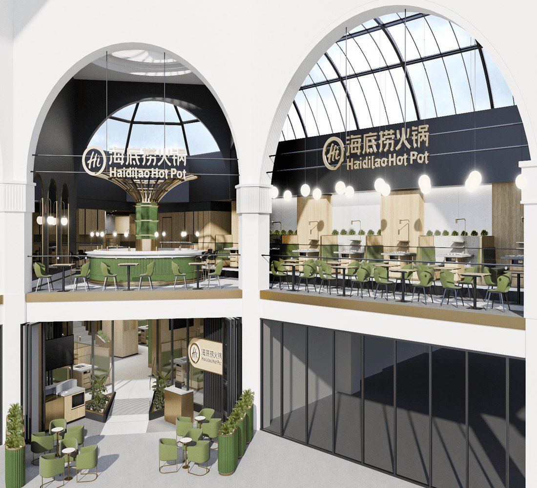 Haidilao Hot Pot, Corn Exchange, Manchester – W1 Design