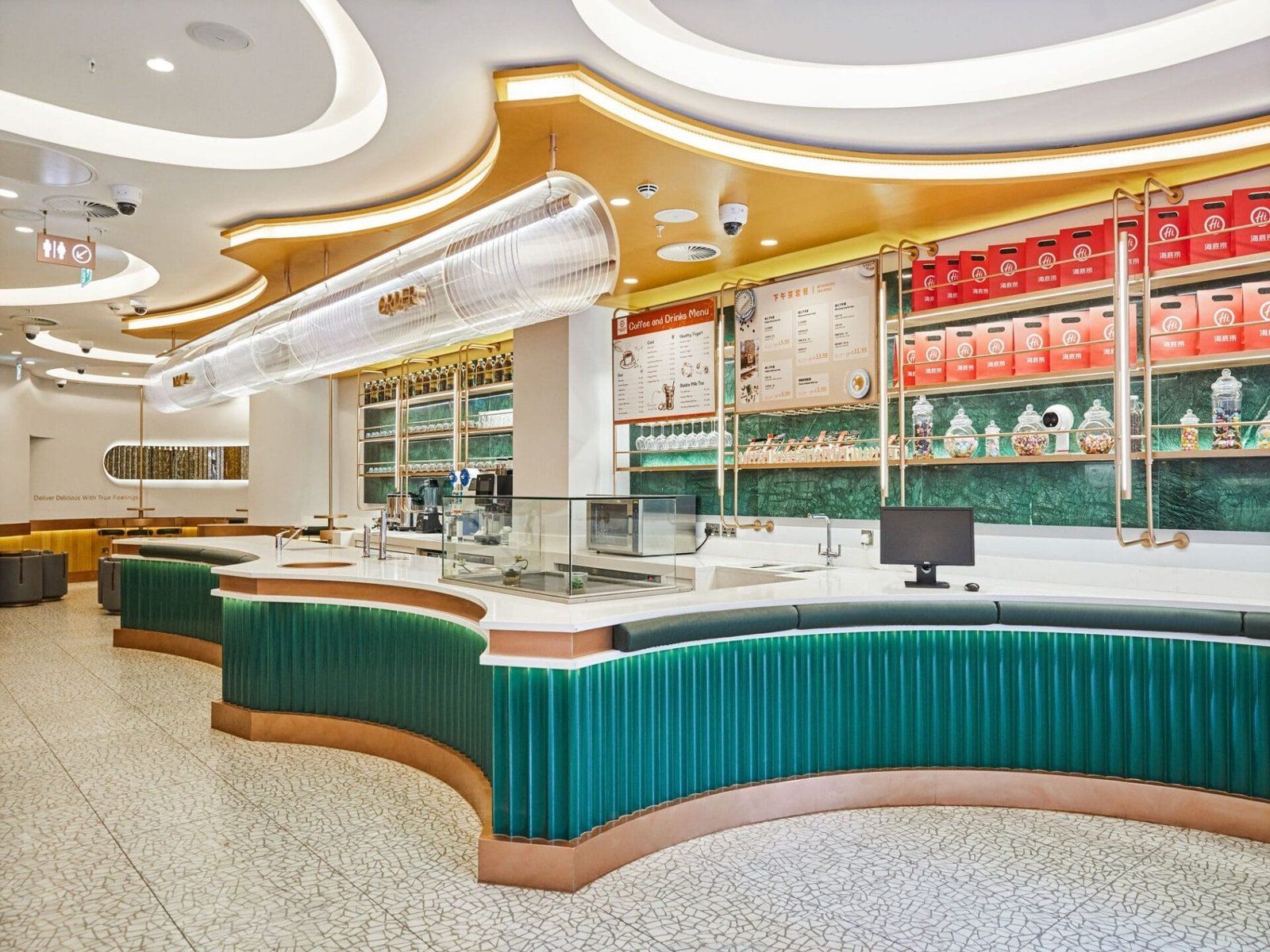 Haidilao Hot Pot, Piccadilly Circus, London – W1 Design
