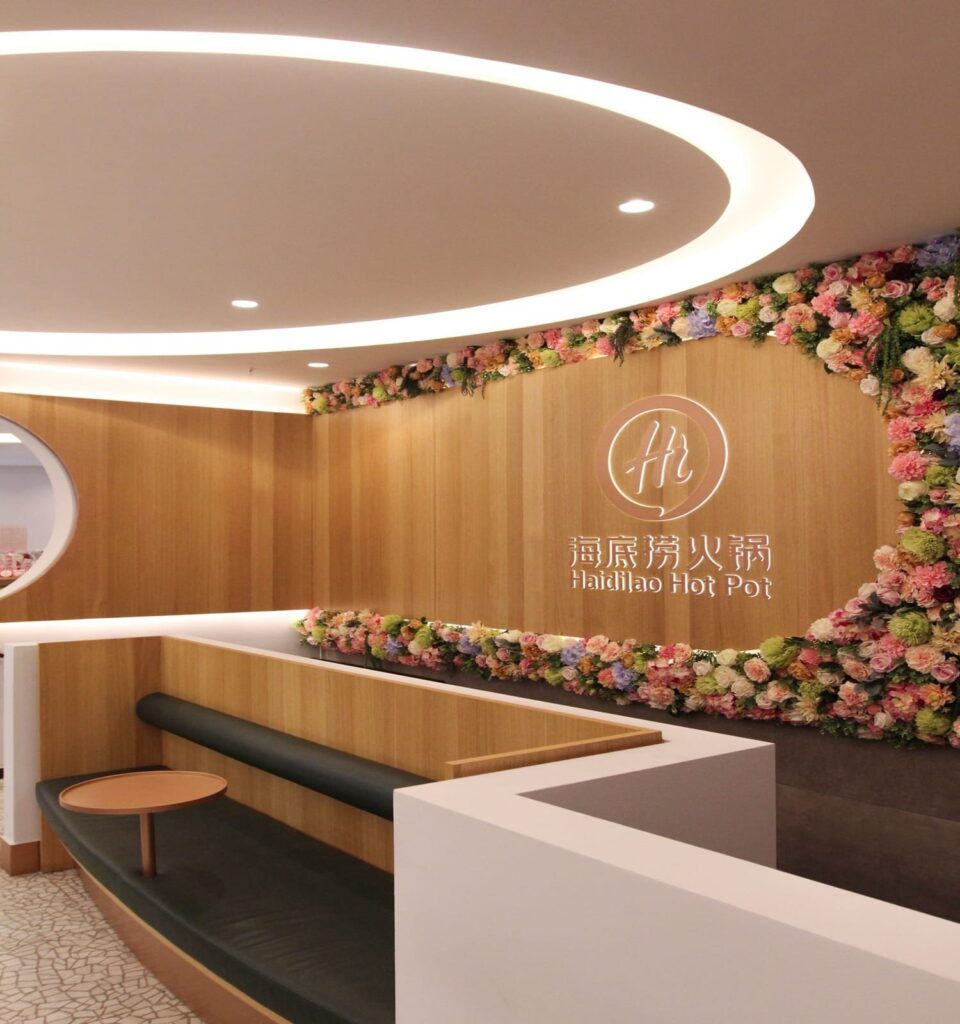Haidilao Hot Pot, Piccadilly Circus, London – W1 Design