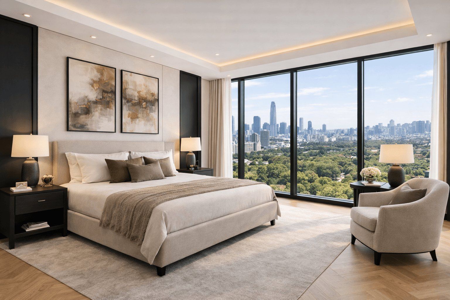 Apartment Interior Fit-Out, Nine Elms, London – W1 Design