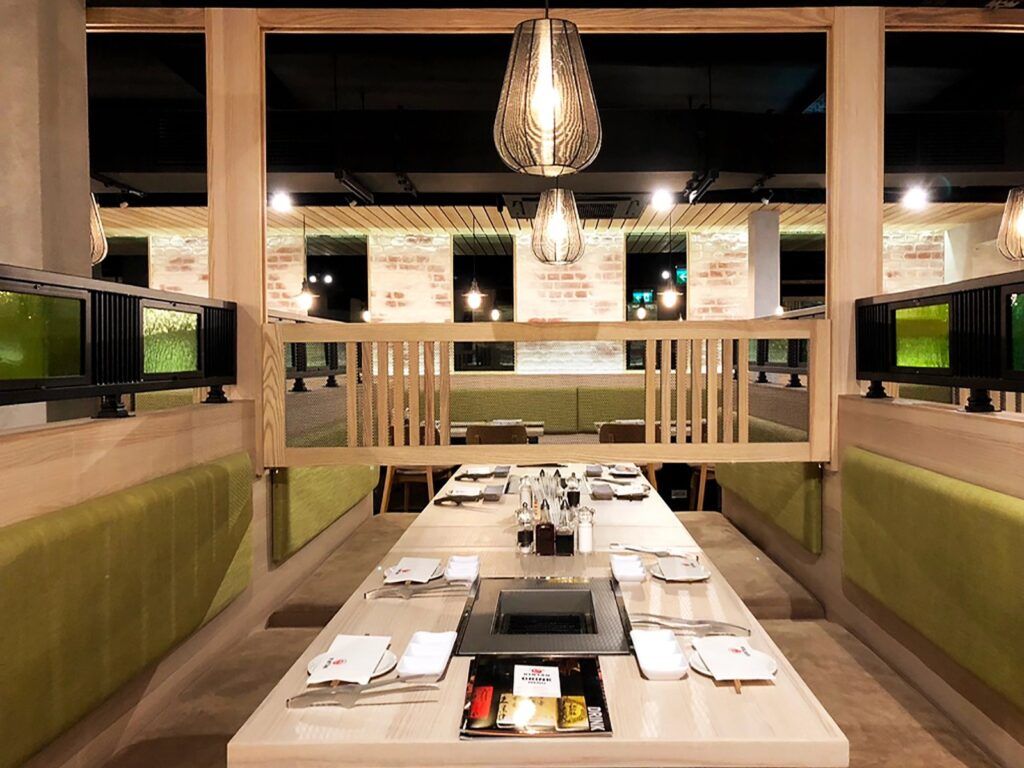 Kintan Japanese BBQ, Central London – W1 Design