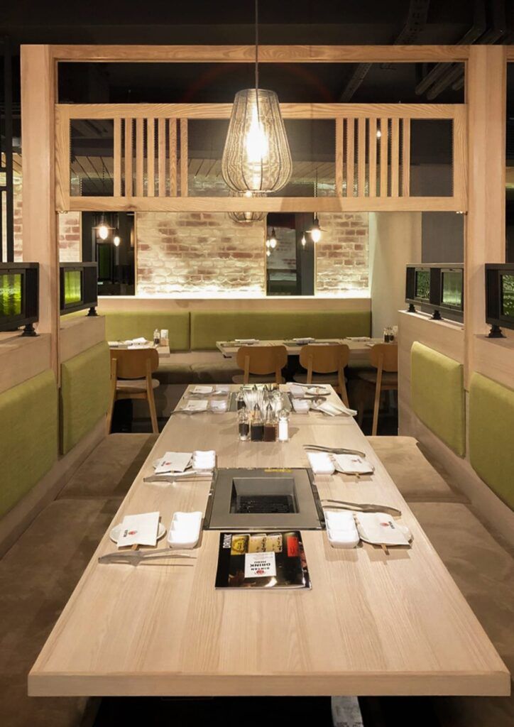 Kintan Japanese BBQ, Oxford Street, London – W1 Design