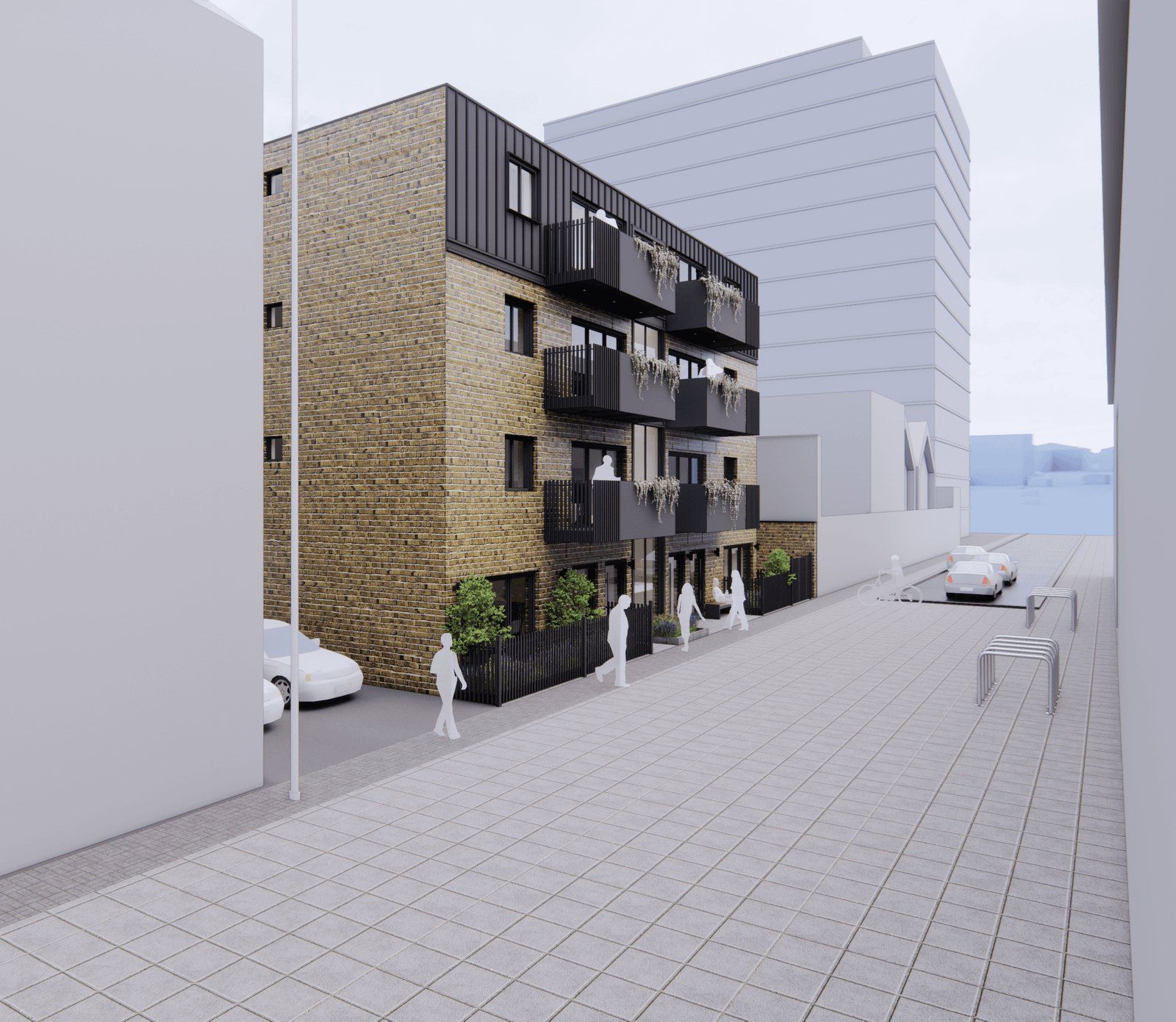 New-Build Residential Development, Chiswick, London – W1 Design