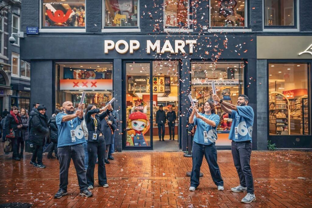 POP MART, Amsterdam, Netherlands – W1 Design