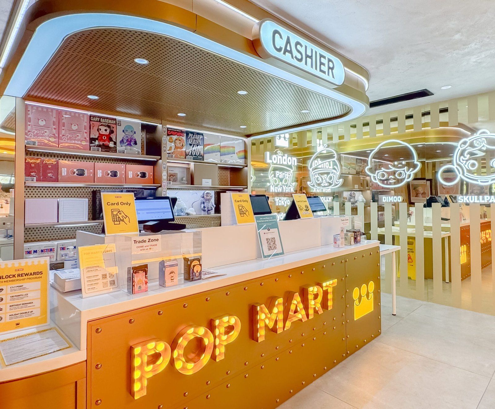 POP MART, Oxford Street, London – W1 Design