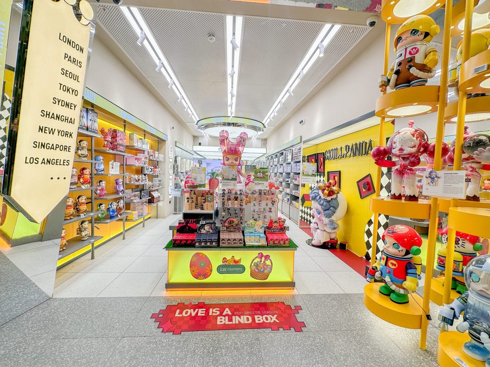 POP MART, Westfield Stratford City, London – W1 Design