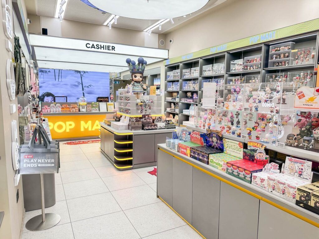 POP MART, Westfield Stratford City, London – W1 Design
