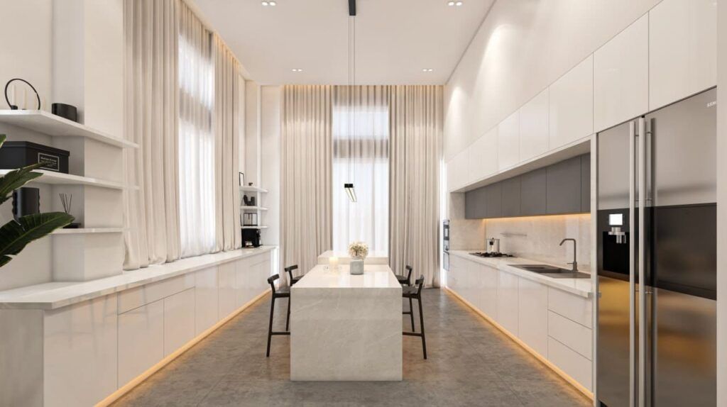 Contemporary Residential Fit-Out, Battersea, London – W1 Design