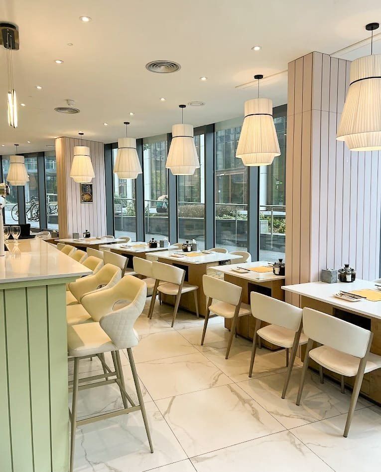 Simmer Huang, Canary Wharf, London – W1 Design