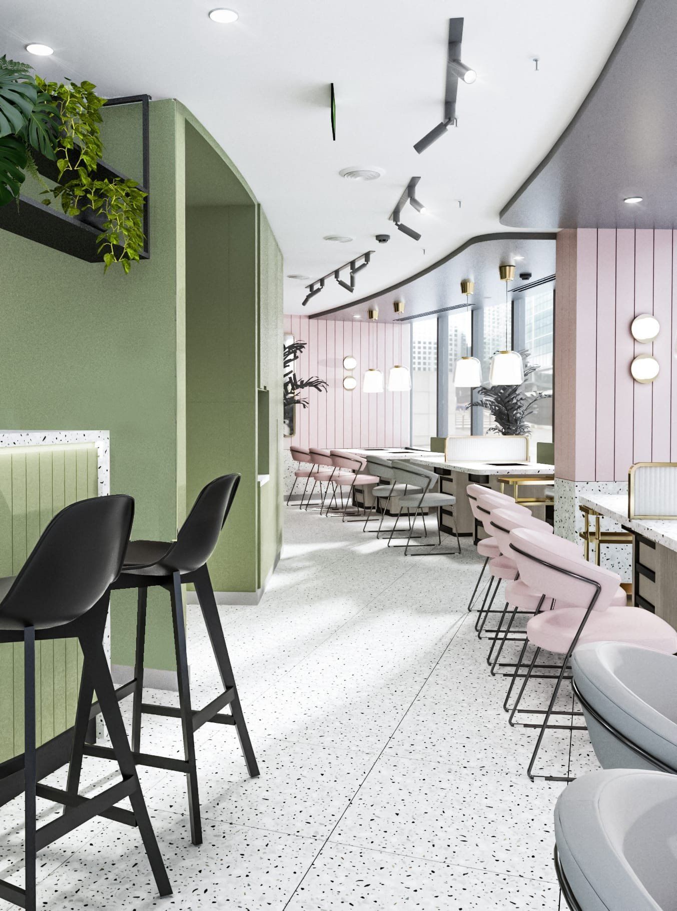 Simmer Huang, Canary Wharf, London – W1 Design