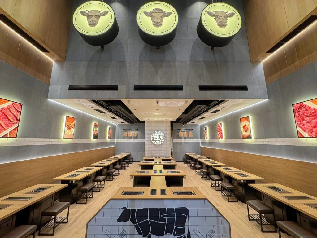 Yakiniku Like, Westfield Stratford City, London – W1 Design