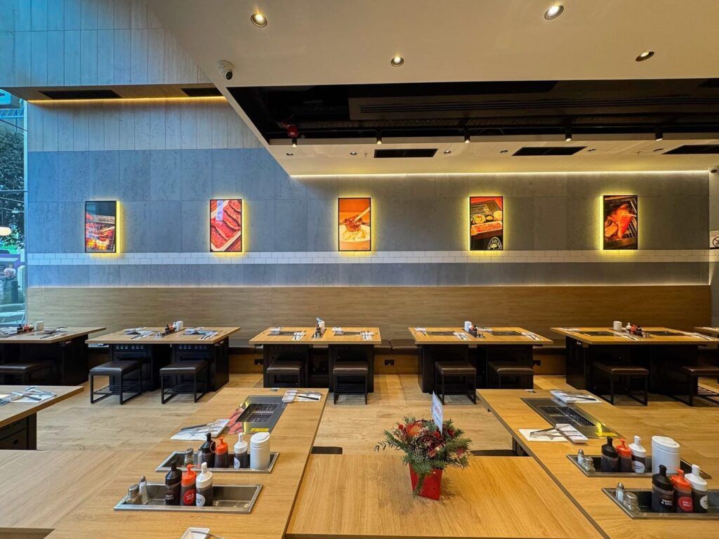Yakiniku Like, Westfield Stratford City, London – W1 Design