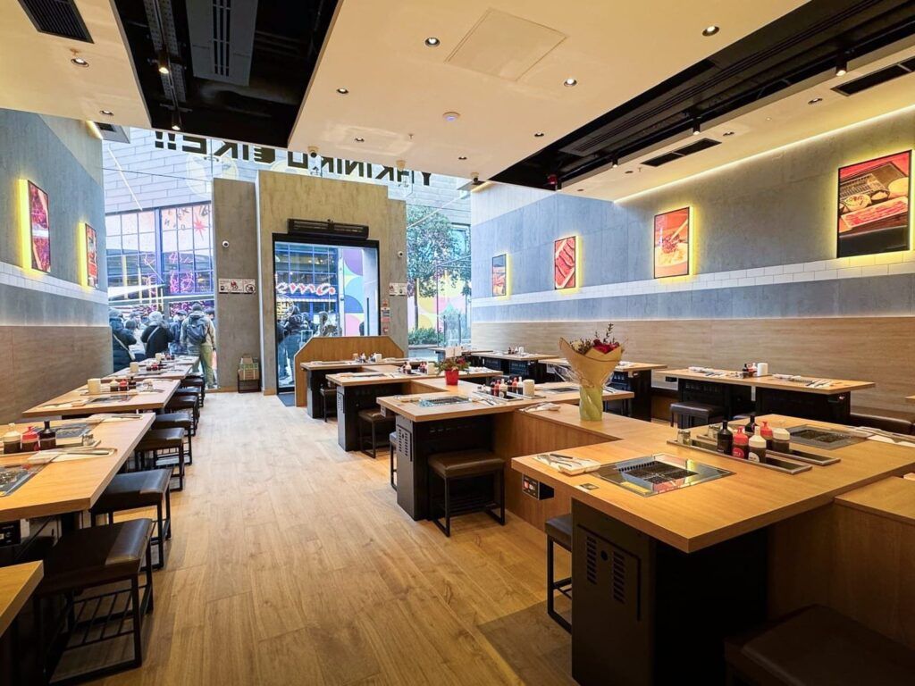 Yakiniku Like, Westfield Stratford City, London – W1 Design